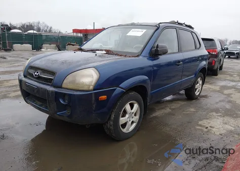 2008 Hyundai Tucson Gls z USA, uszkodzony, nr VIN KM8JM12B38U731535